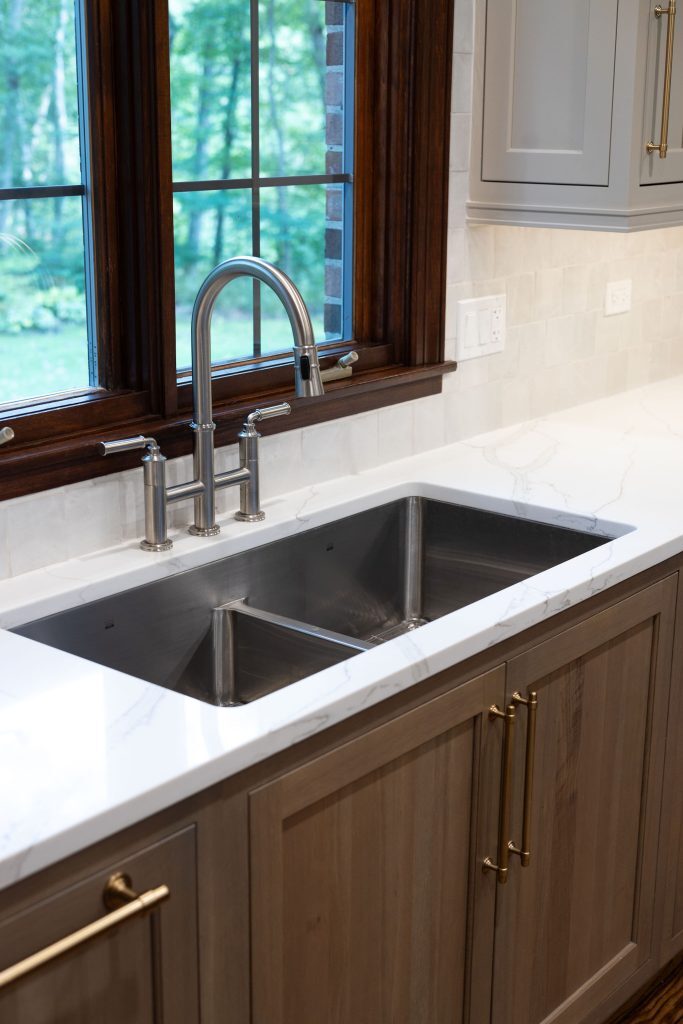 Two Tone Neutral Kitchen Remodel project image 12