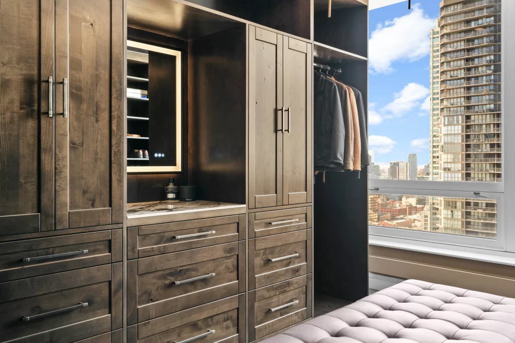 Chicago Sleek  Custom Closet & Shades project image 18