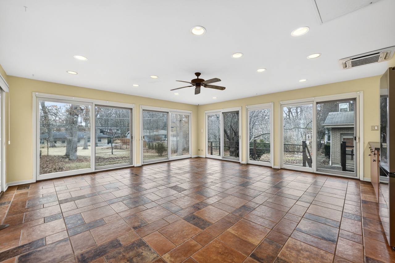 Existing family room in the LIFT home