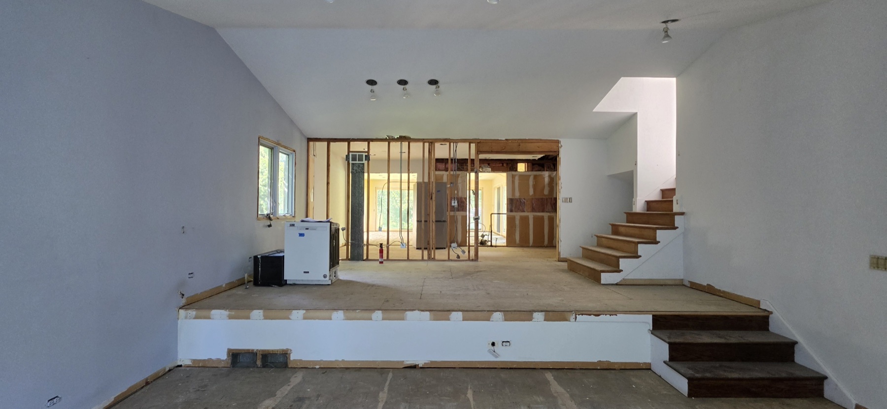 LIFT living area during early construction