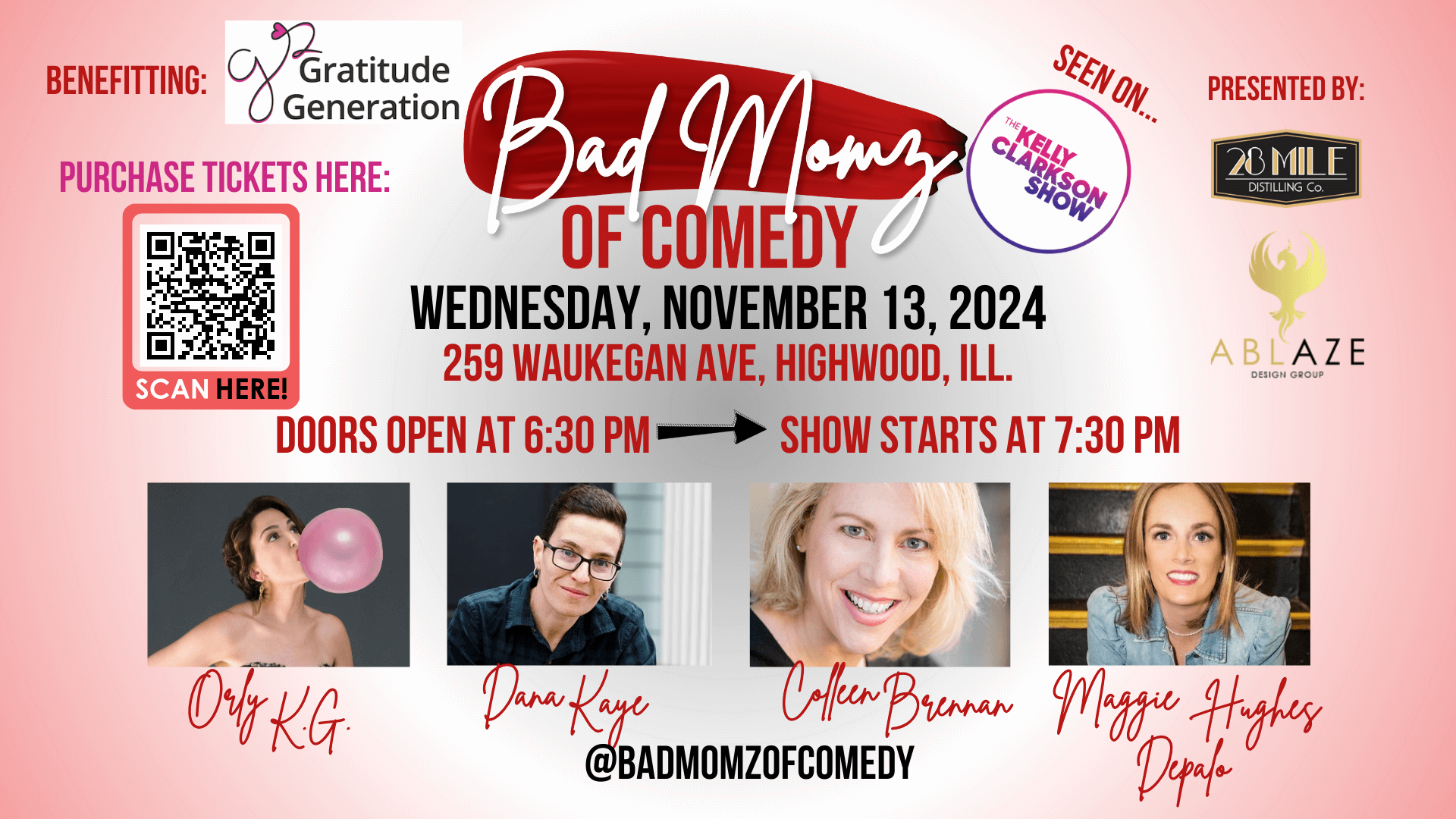 Gratitude Generation – Comedy for a Cause