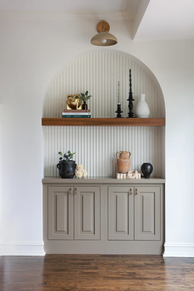 Sculpted Fireplace Wall project image 4