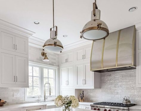 Tall Kitchen Cabinet Design Ideas for High Ceilings