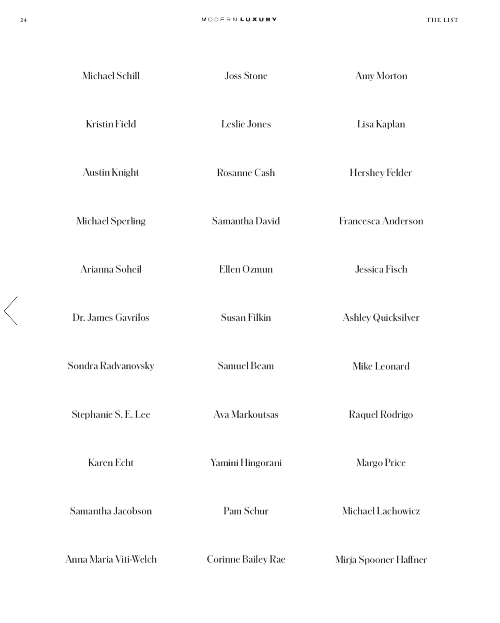 Ava Markoutsas Featured in Modern Luxury